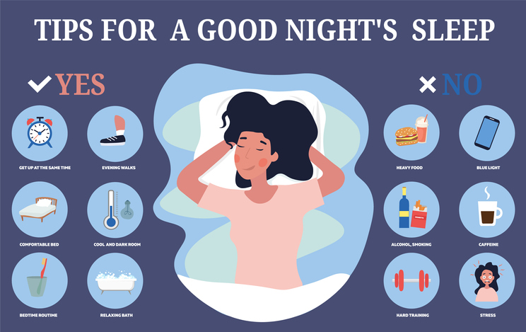 tips for a good night's sleep